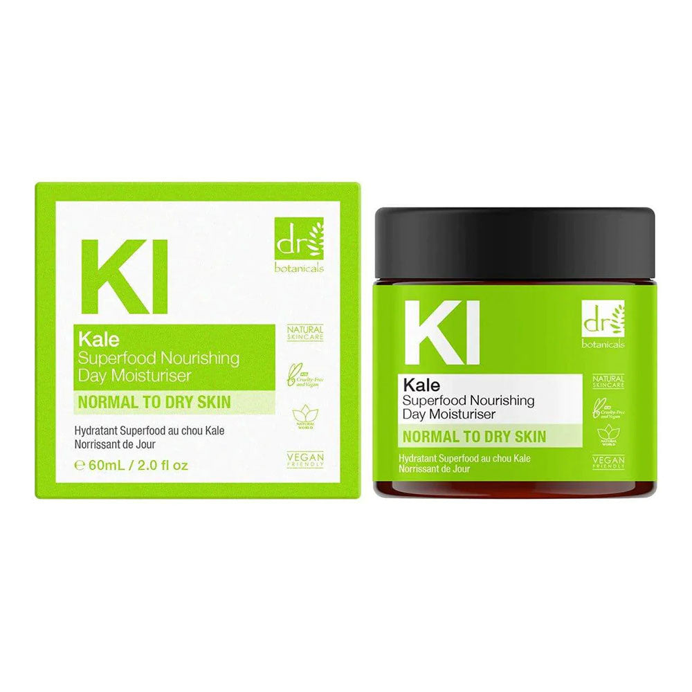 Dr Botanicals Kale Superfood Nourishing Day Moisturiser, 2 Oz